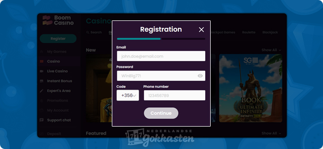 Meld je aan bij het online casino en geniet van de casinospellen
