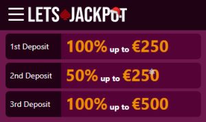 letsjackpot bonus